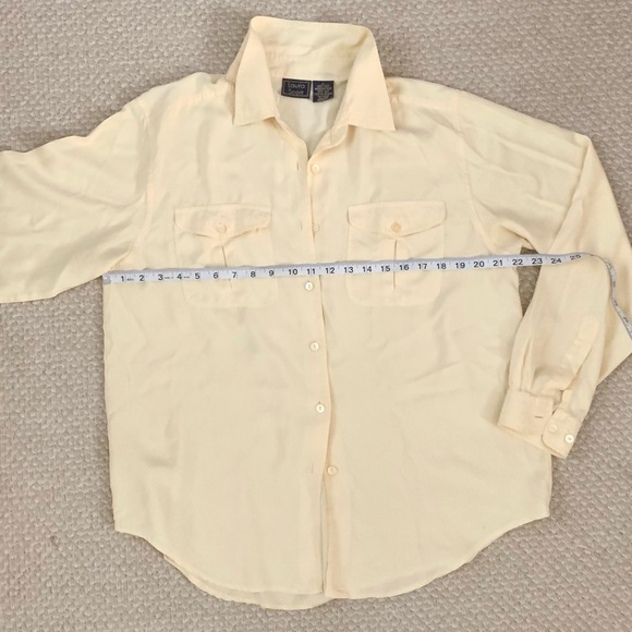 Vintage Laura Scott 100% Silk Blouse - Picture 2 of 6